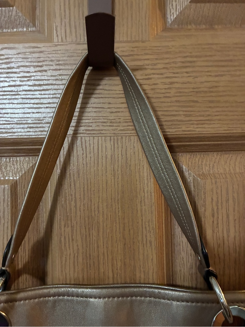 Coach Ashley Signature Pleated Hippie Shoulder Bag - Picture 3 of 5